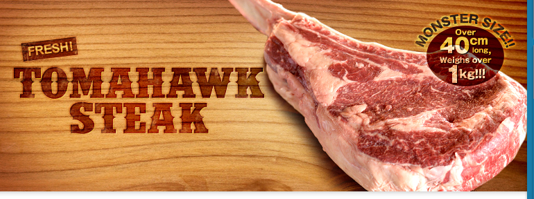 Fresh Tomahawk Steak